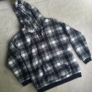 PJ Salvage Sherpa Hoodie - size Small